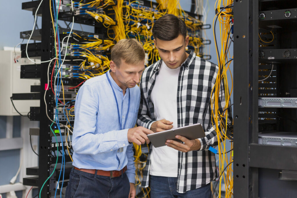 Network engineers providing you with the highest level of service