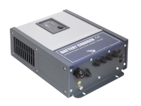 Samlex programmable battery charger with cooling vents and front connectors